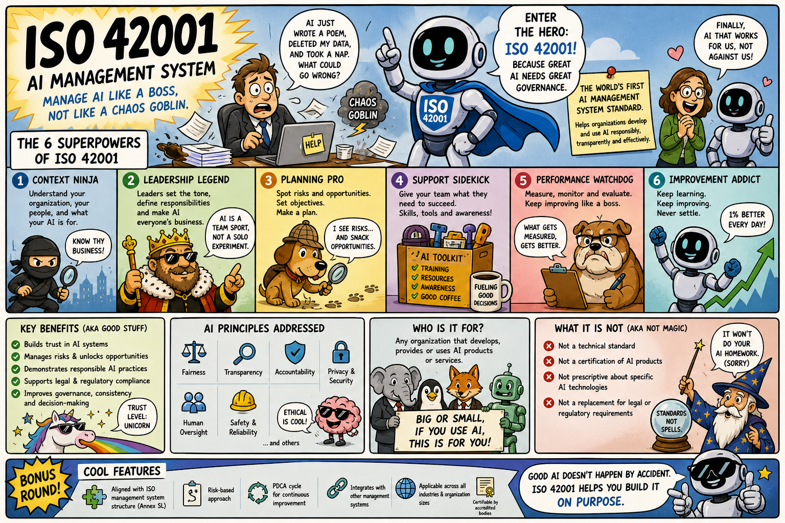 ISO 42001 Archive - Manage AI Like a Boss Variant Card